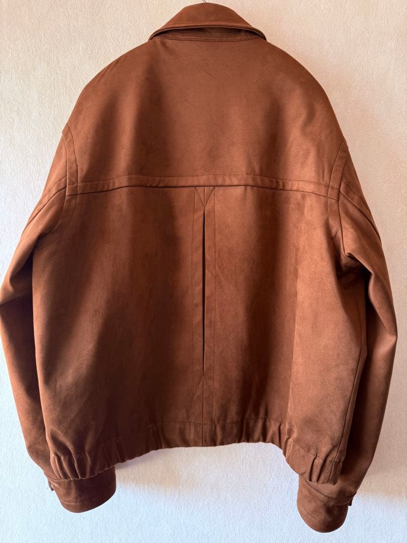 WYM LIDNM FAUX SUEDE ZIP BLOUSON Sサイズ