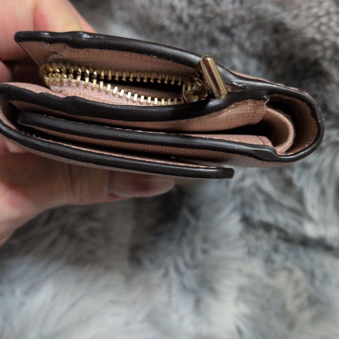 K*様 FURLA ピンク 三つ折り財布