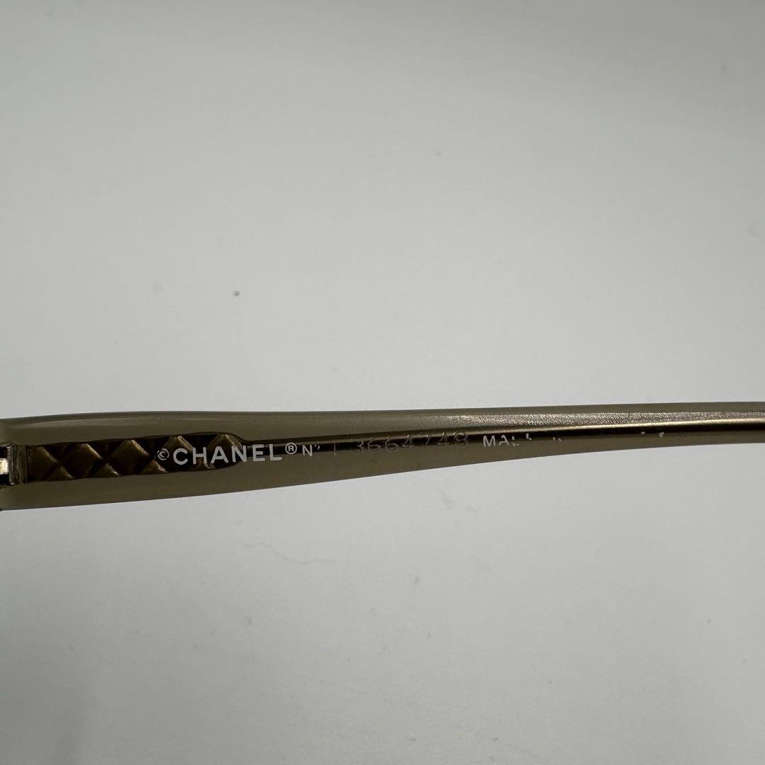 CHANEL シャネル　4026 リムレス　ココマーク　サングラス　メガネ