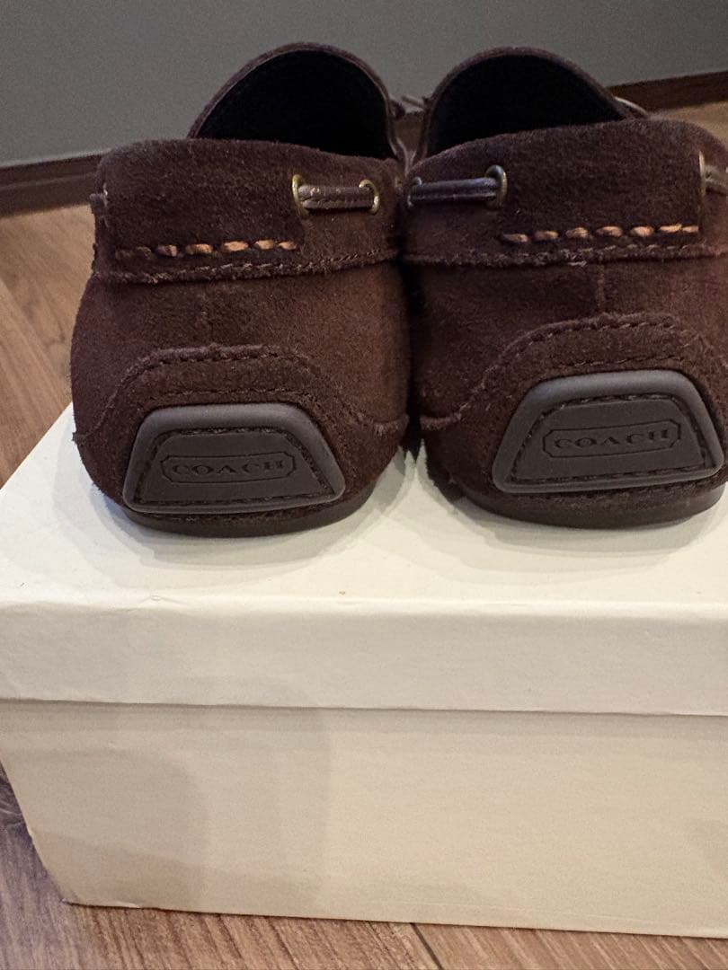 coach コーチ ローファー シューズ　スエード　約25cm