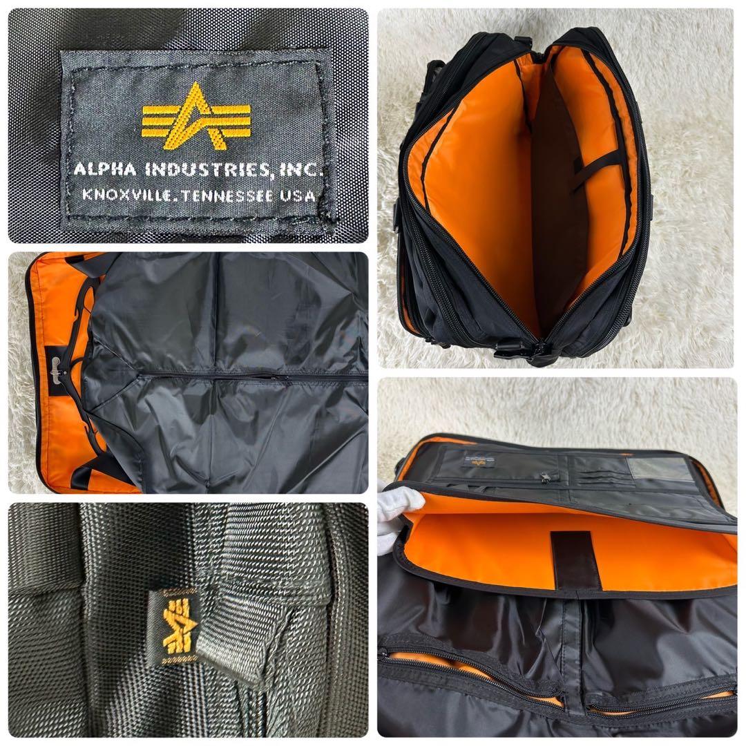 新品✨アルファ インダストリー⭐︎ガーメントバッグ 3WAY 機内持込み可能