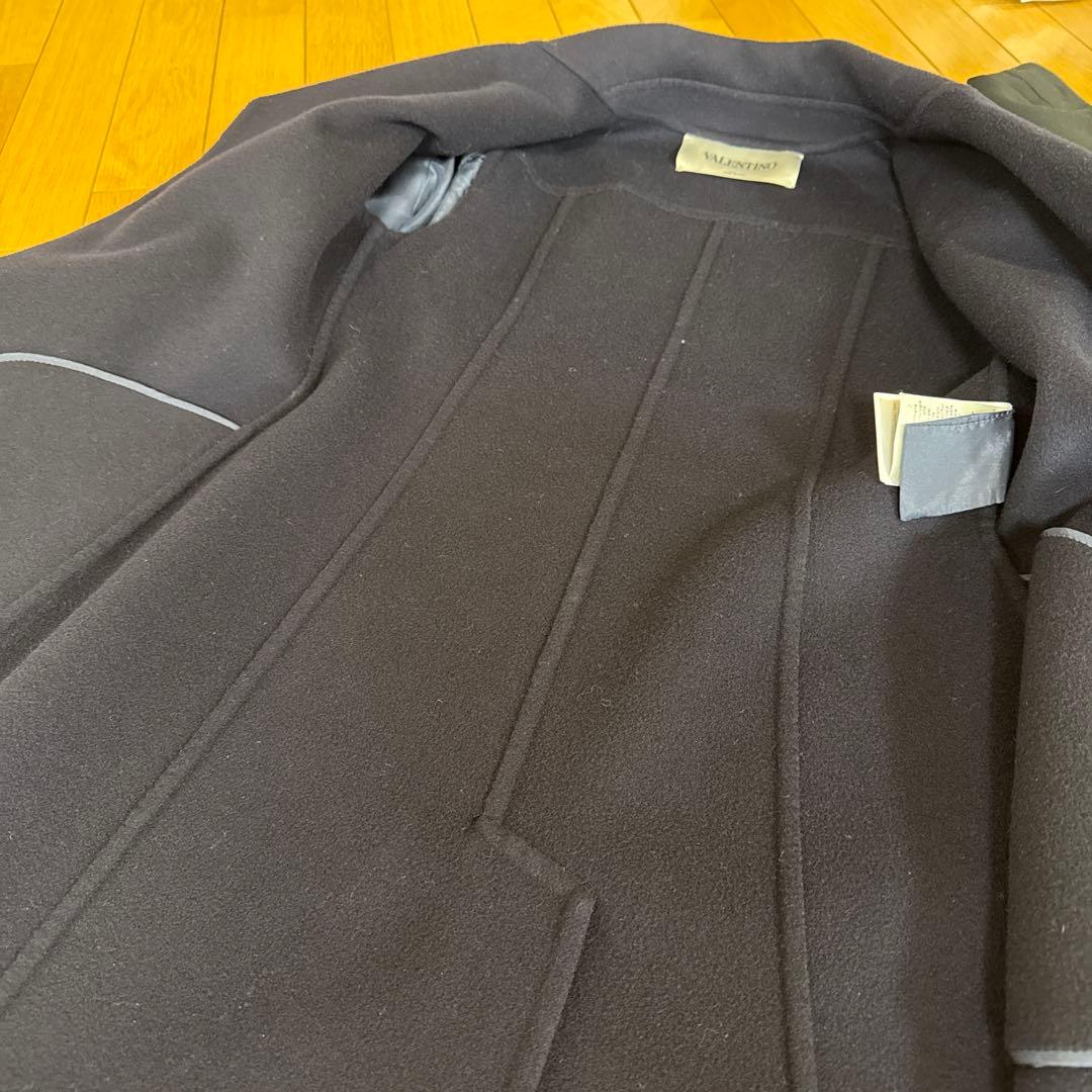 m*i様 VALENTINO ロングコート サイズ38 濃紺