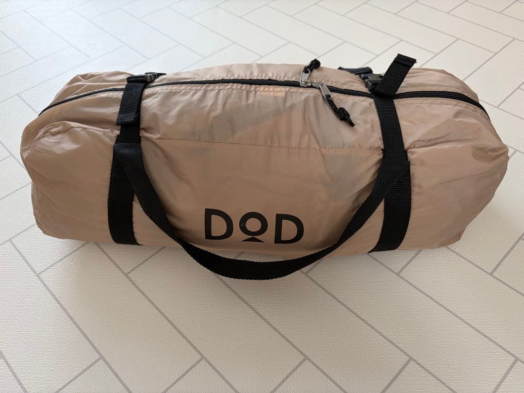【DOD】ライダースワンポールテント　グランドシート付