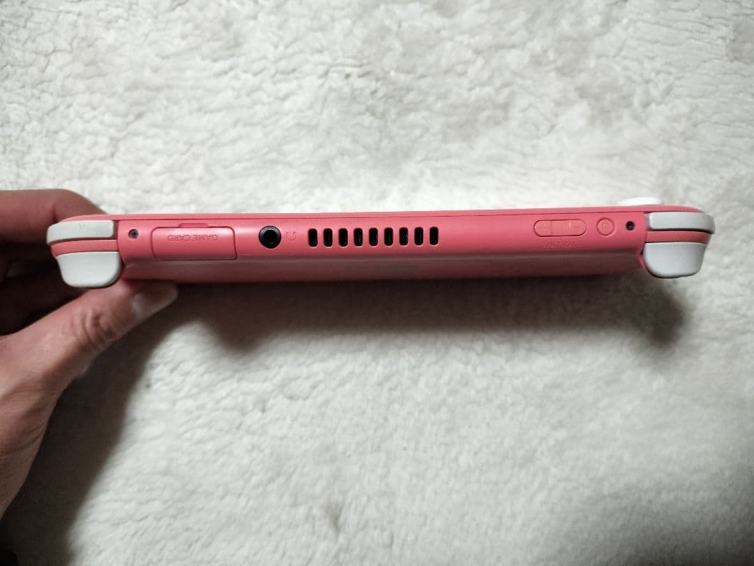動作品Nintendo Switch Lite ピンク 本体良品
