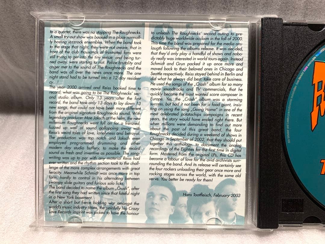 洋楽 THE ROUGHNECKS THE REAL DEAL CLCD 64169