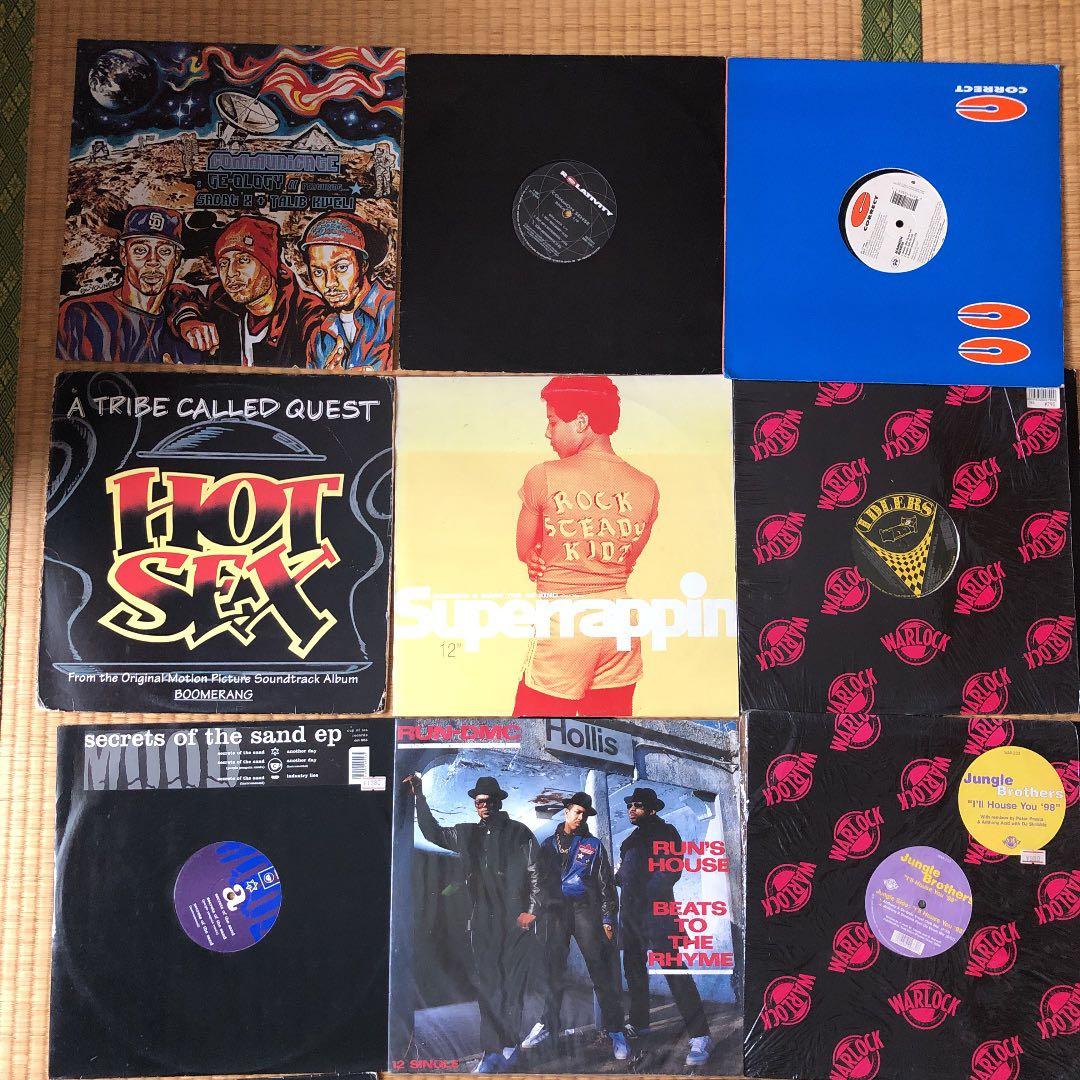 80s-90s hip hop レコード 12枚