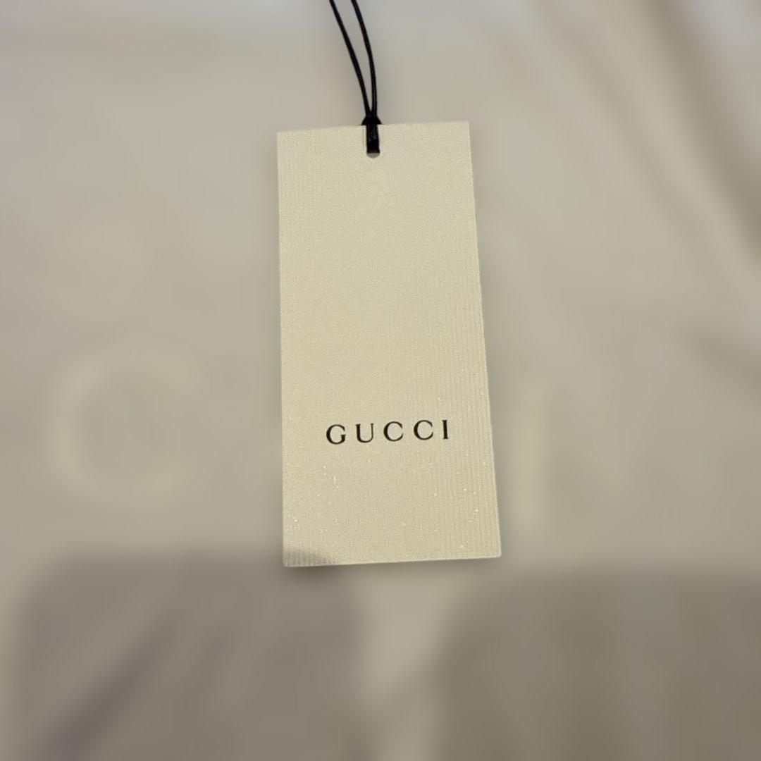 GUCCI ホワイト グッチTシャツ　新品未使用タグ付　L