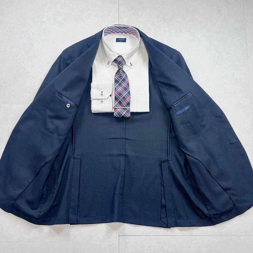 【美品】Maker's Shirt 鎌倉 ナポリジャケット ネイビー 50