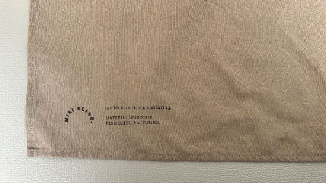 Miri Sling リネンコットン スリング beige