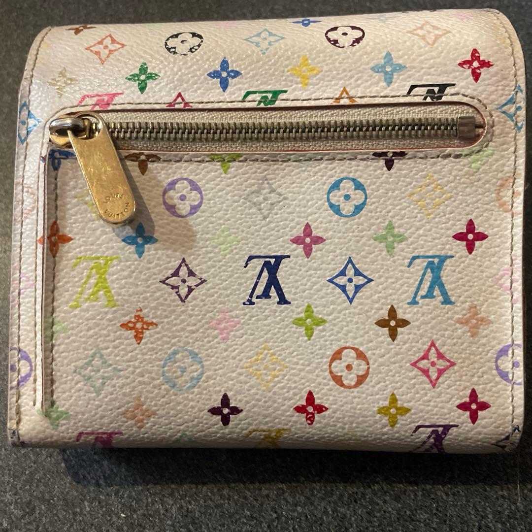 ノ*エ様 Louis Vuitton マルチカラー 三つ折り財布