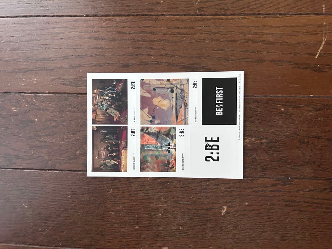 BE FIRST 2:BE DVD 特典付き