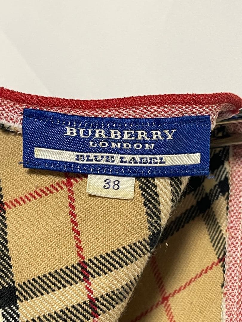★BURBERRY BLUE LABEL★ノースリーブ ワンピース★ノバチェック
