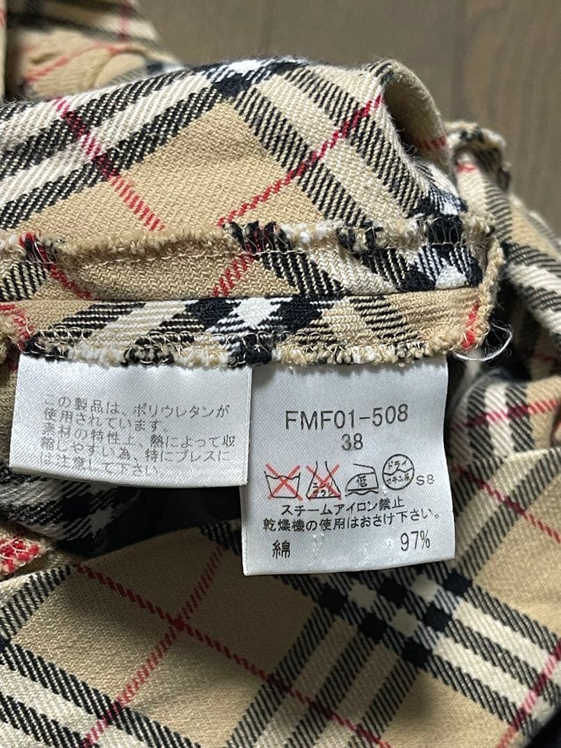 ★BURBERRY BLUE LABEL★ノースリーブ ワンピース★ノバチェック