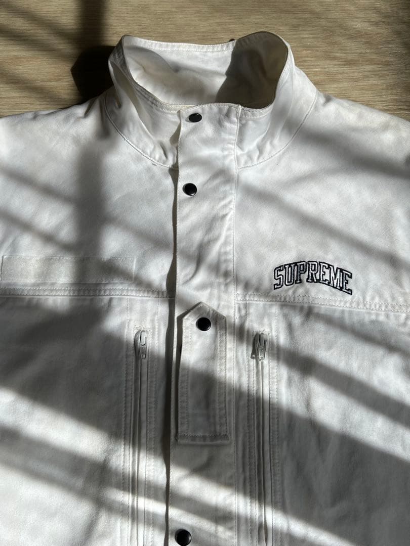 Supreme 18SS フィールドジャケット M ホワイト