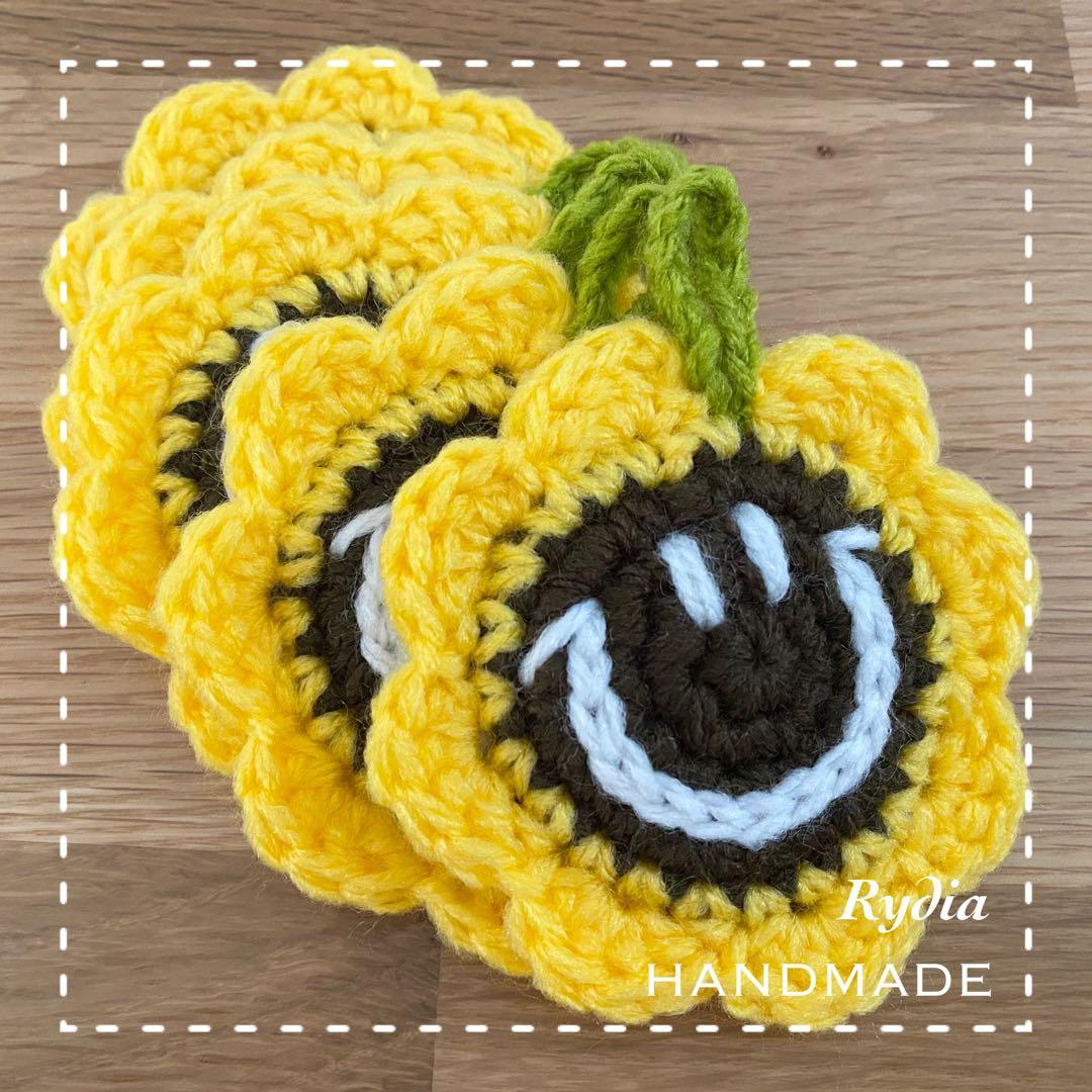 【専用出品】ニコちゃんアクリルたわし コースター