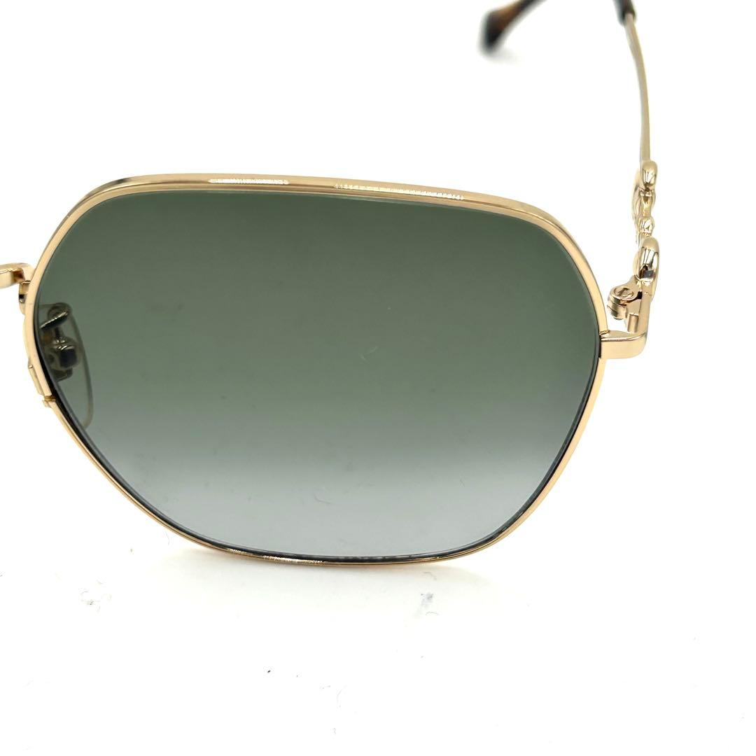 GUCCI グッチ サングラス GG0882 ホースビット ゴールド べっ甲