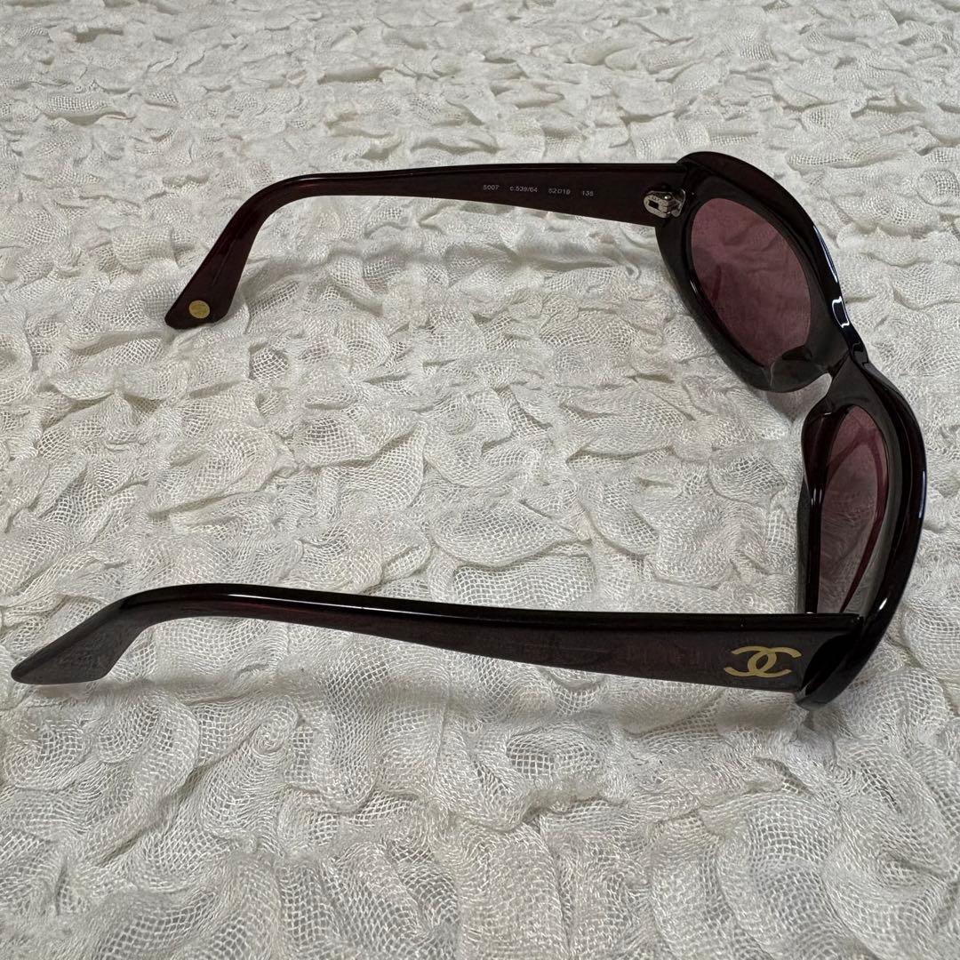 CHANEL オーバルサングラス 5007 ココマーク