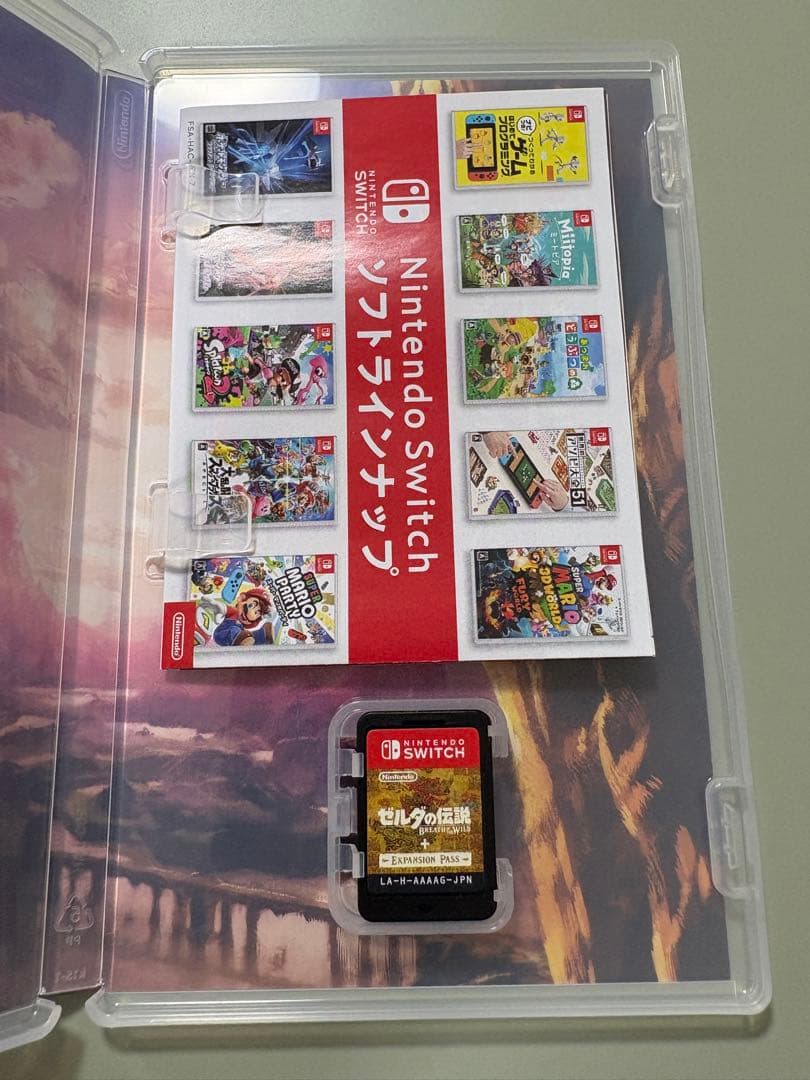 ゼルダの伝説 ブレスオブザワイルド ＋エキスパンションパス　動作確認済み