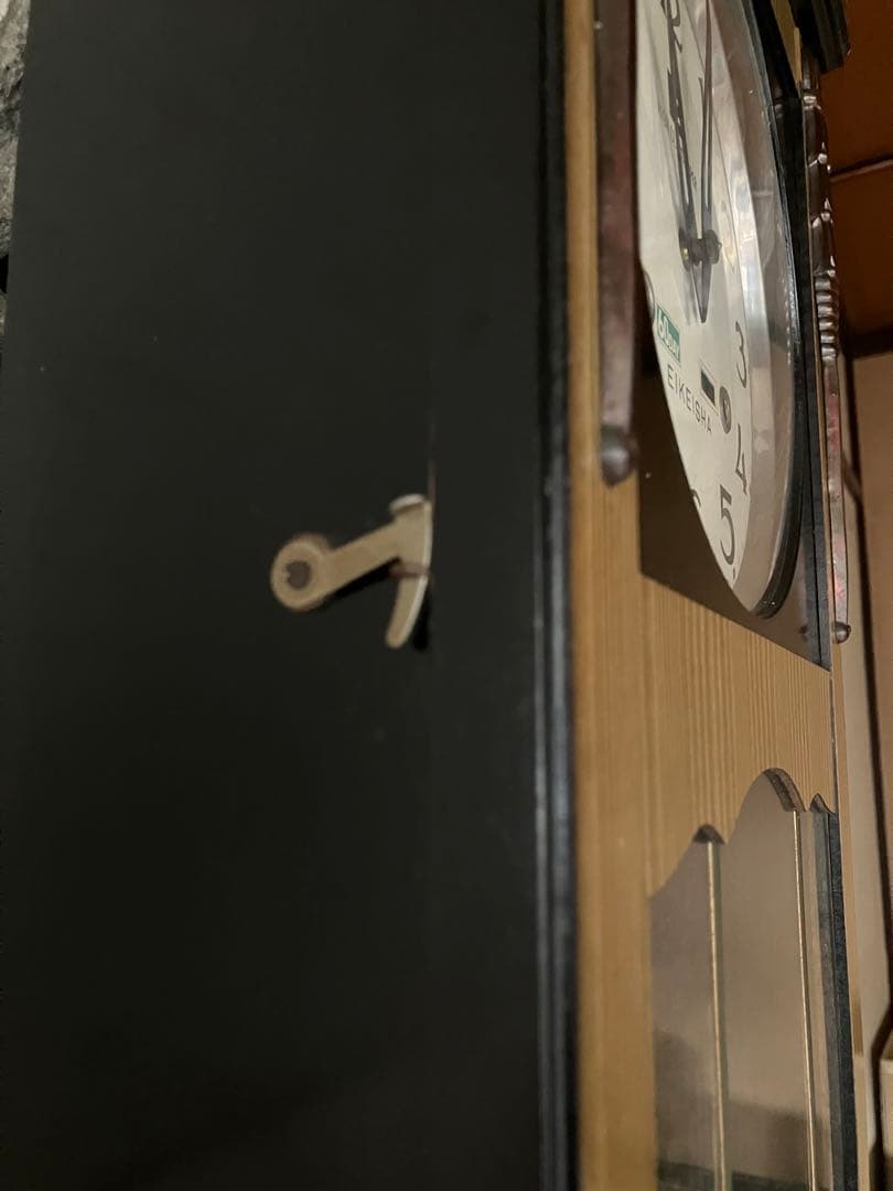 壁掛け時計　昭和48年　コレクター向け　オーバーホール必要
