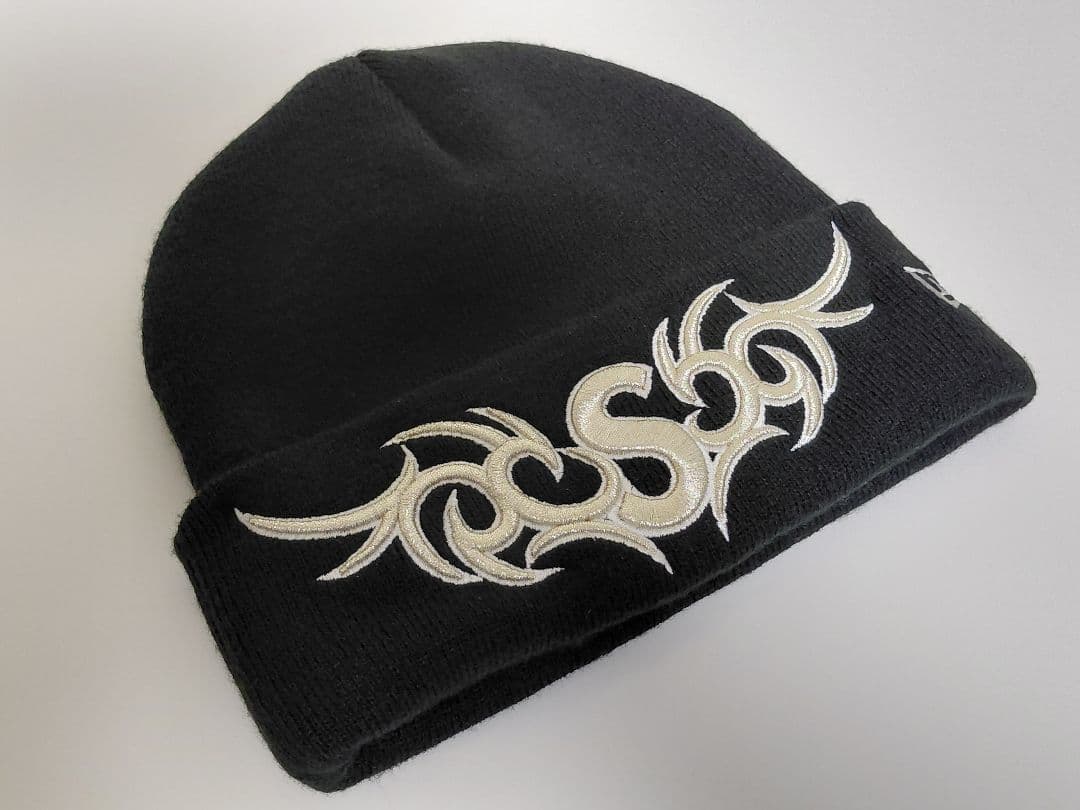 美品　Supreme × New Era　Tribal　S Logo Black
