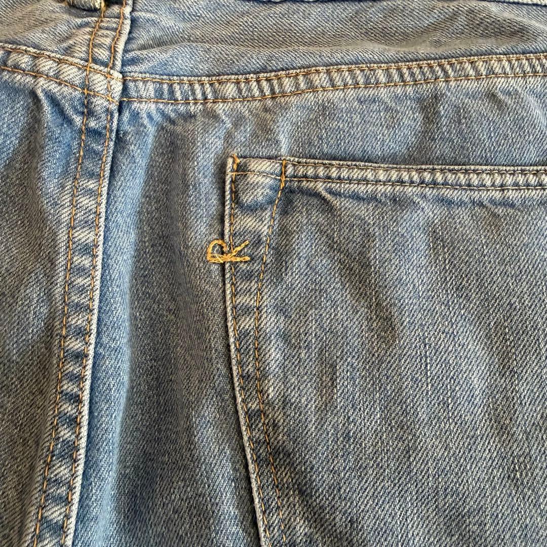45r再び　おこめのデニム5 パッチワーク　サイズW32 日本製　美品！