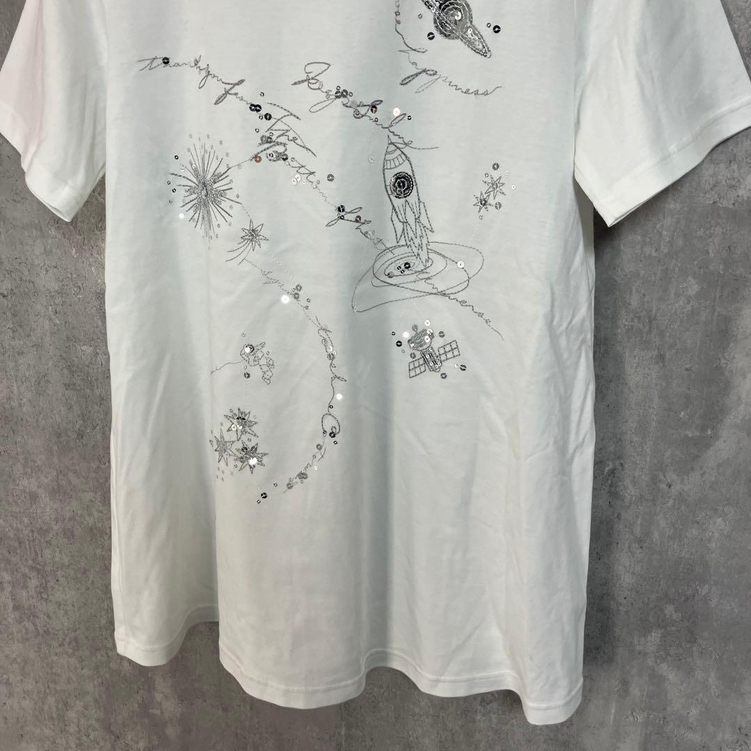3点おまとめ Leilian 刺繍半袖Tシャツ 9号