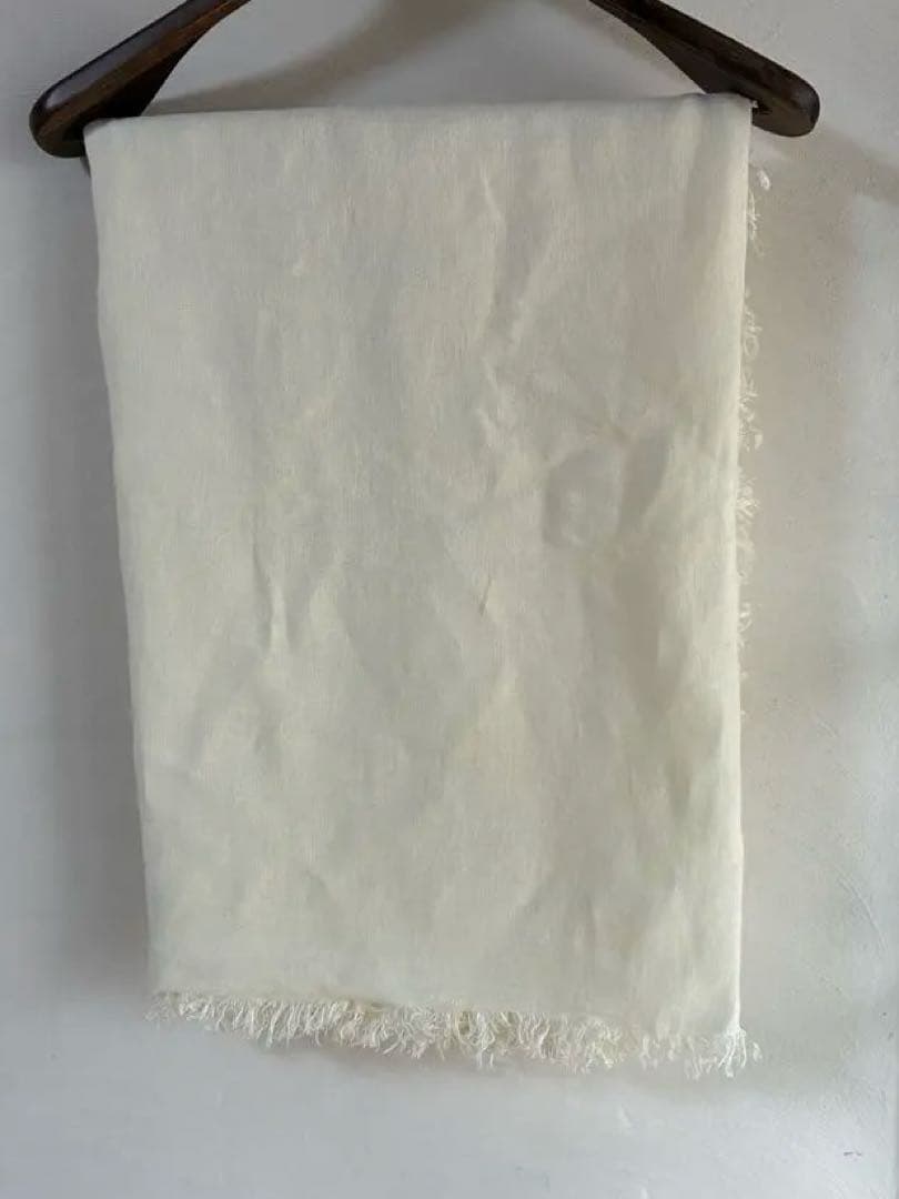 ASAUCE MELER クリーム色 ストール 23区別注