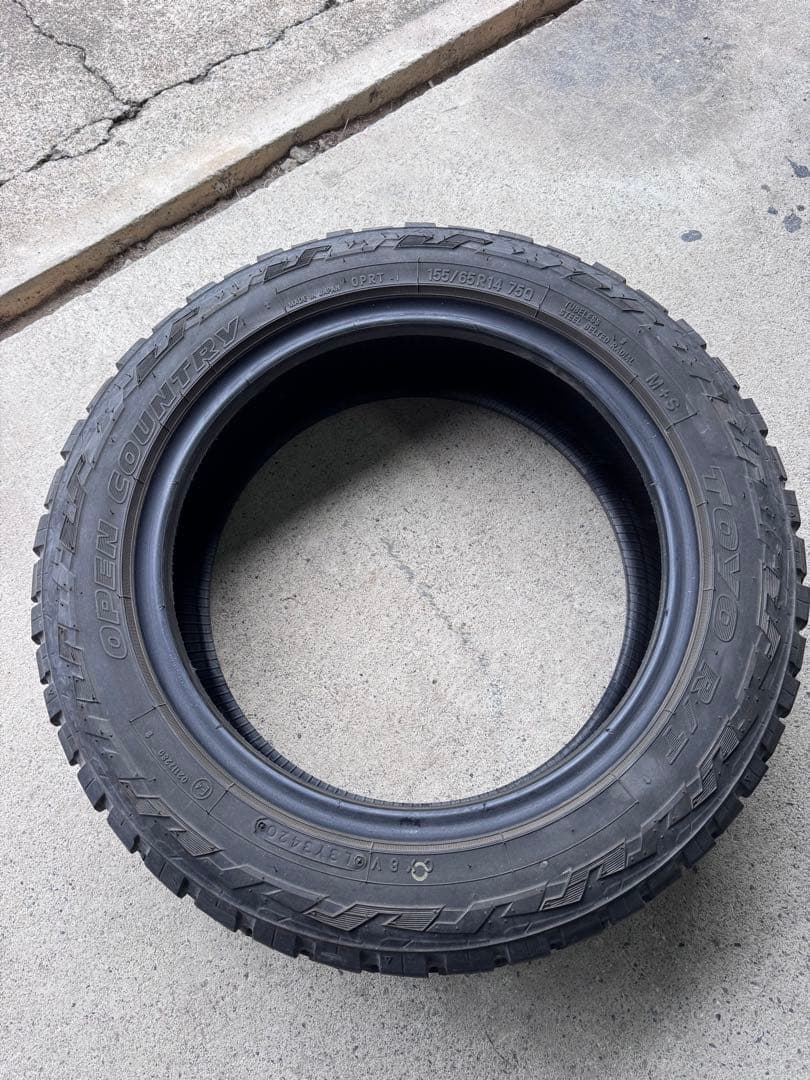 TOYO オープンカントリーRT 155/65R14 4本セット