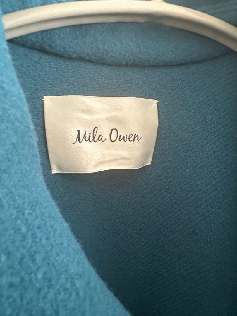 Mila Owen ロングコート ダークグリーン