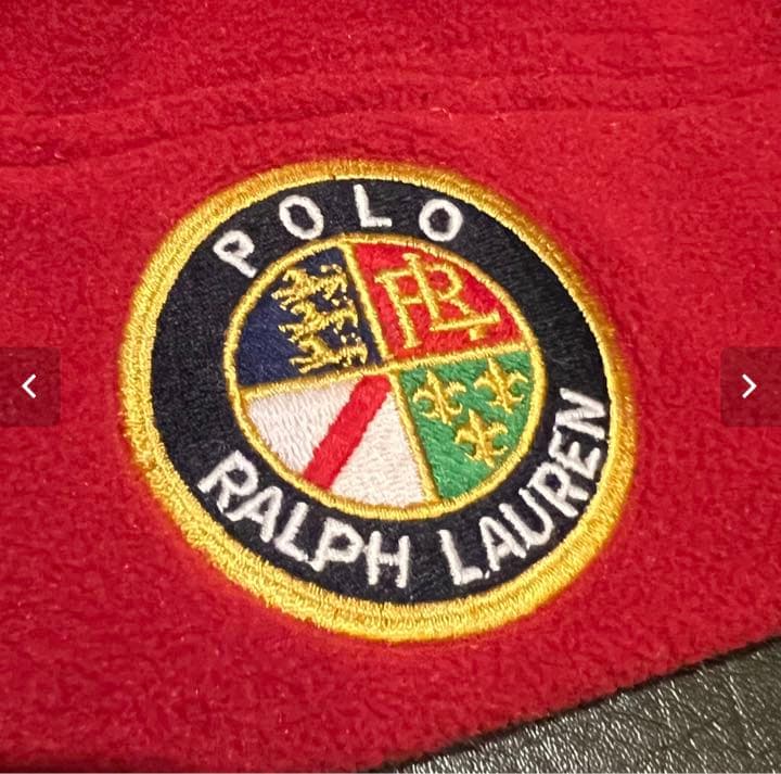 焼*魚様 RALPH LAUREN COOKIE PATCH FLEECE CA