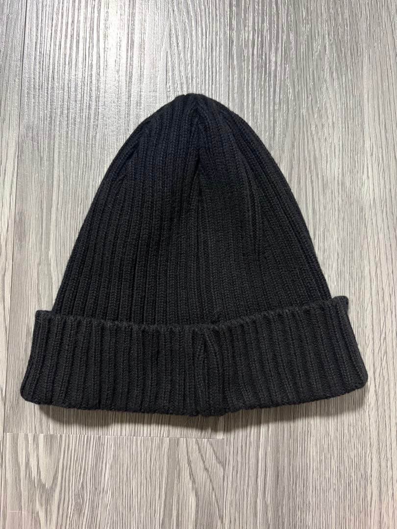 【Supreme】ブラック ニット帽 ビーニー