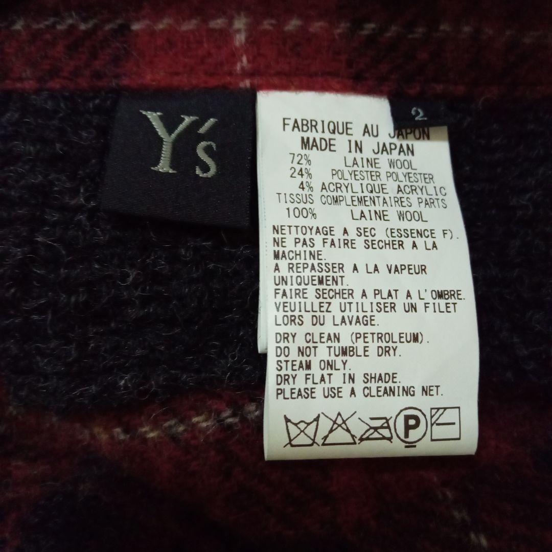 Ｙ’s　アシンメトリックウールロングスカート