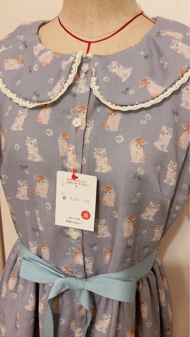 エミリーテンプルキュート small meow ワンピース ラベンダー