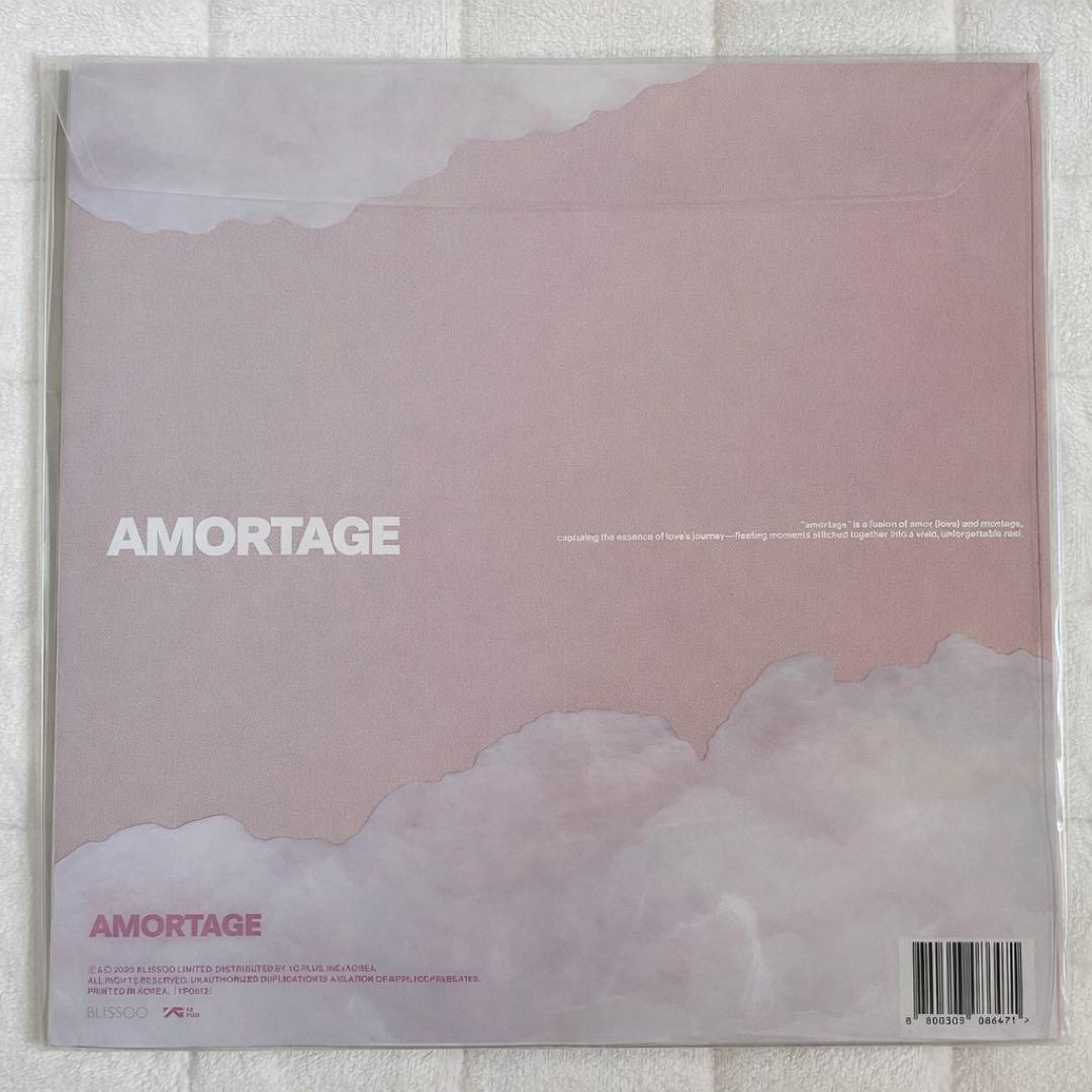 サイン付き！JISOO ジス AMORTAGE Heart ver. レコード