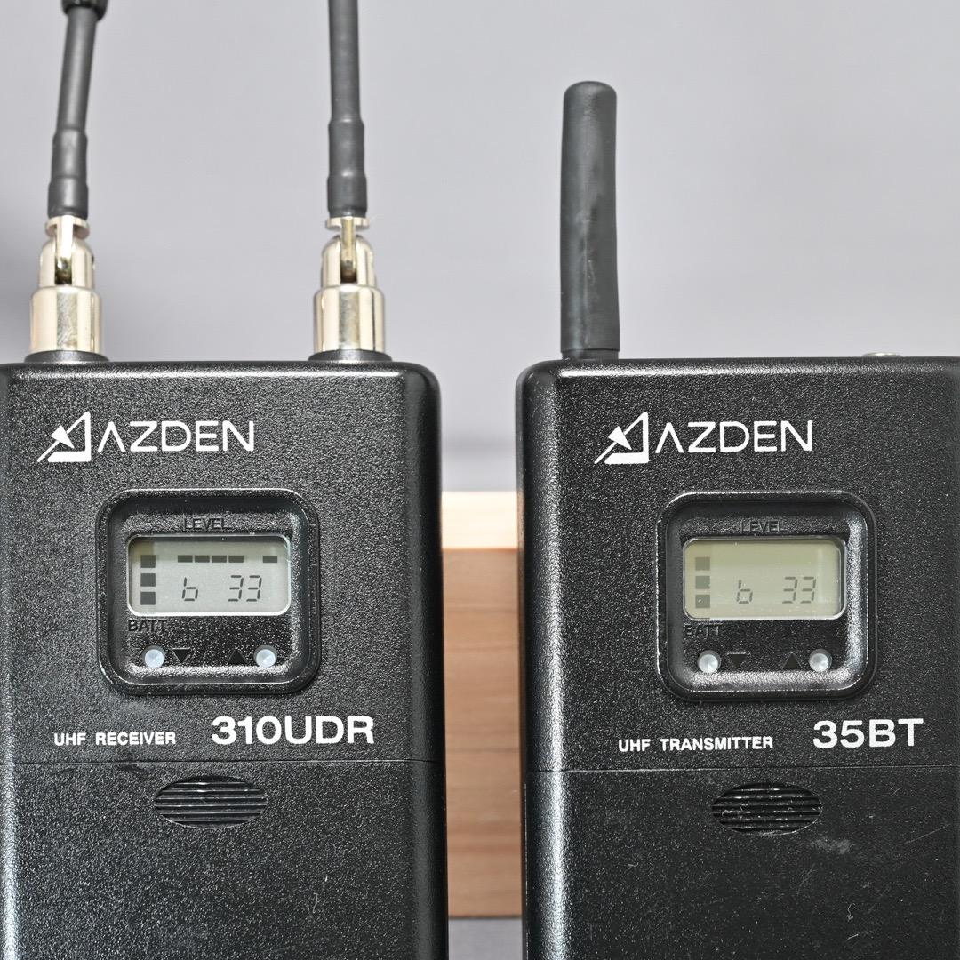 AZDEN アツデン 310UDR+35BT ワイヤレスマイクセット