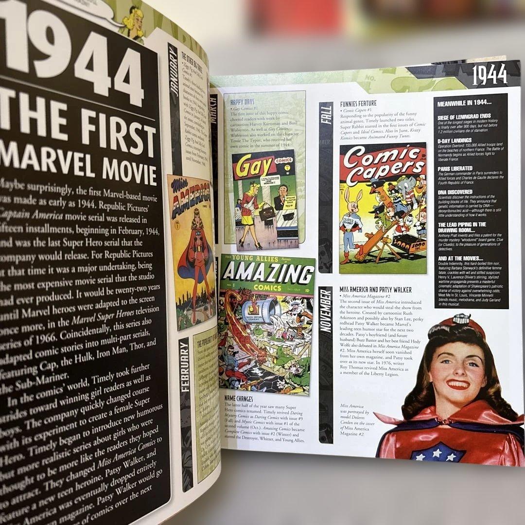 アート・デザイン・音楽 MARVEL YEAR BY YEAR A VISUAL HISTORY