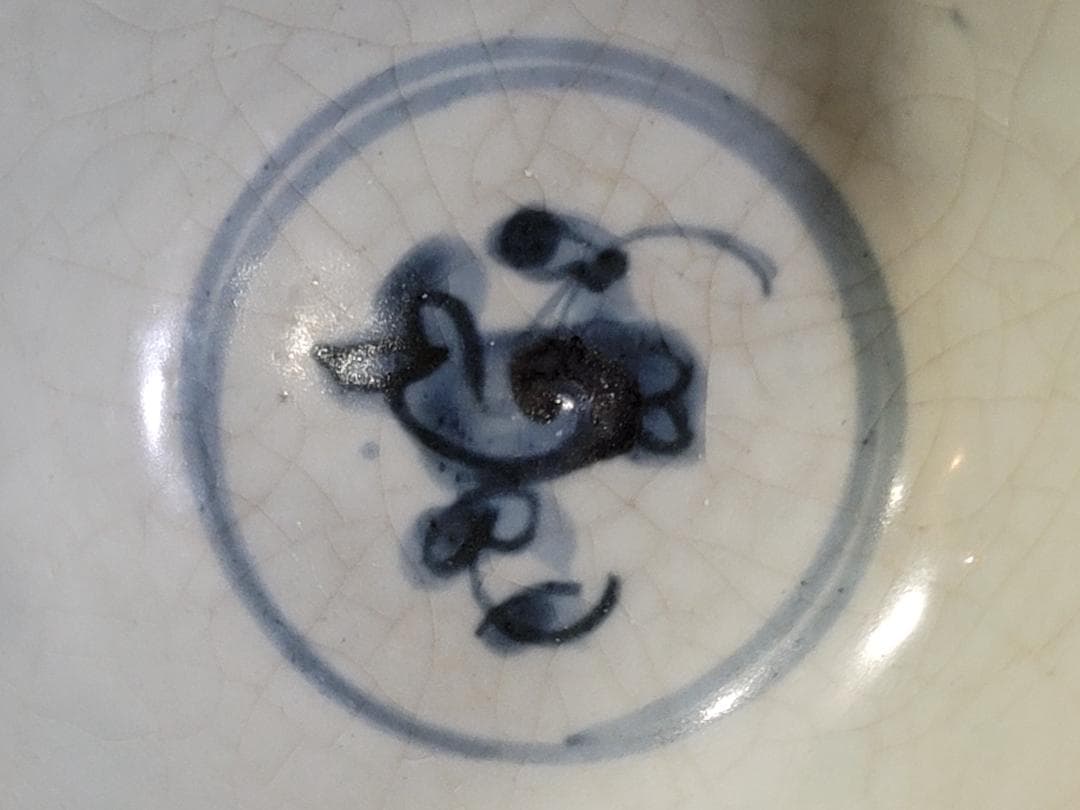 中国美術 青花 碗 時代物 DT479