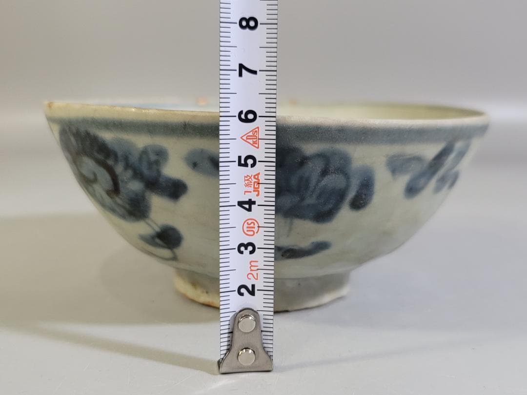 中国美術 青花 碗 時代物 DT479