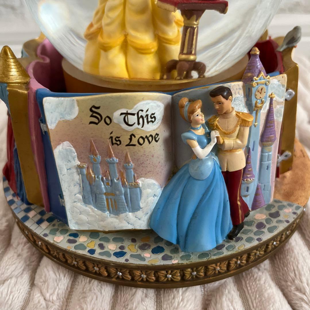 ディズニープリンセス♡スノードーム♡オルゴール