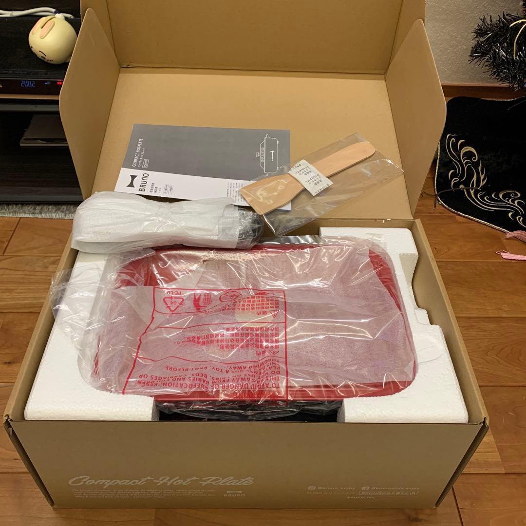 BRUNO コンパクトホットプレート　新品、未使用