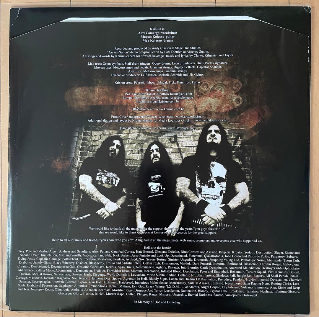 未使用 2006年 666枚限定 KRISIUN assassination
