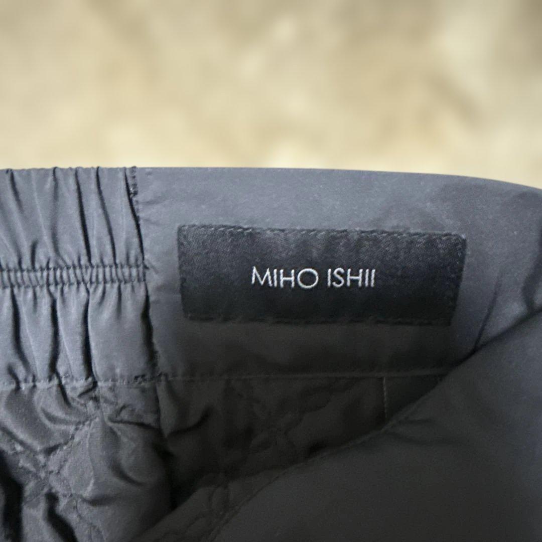 新品未使用 MIHO ISHII グレー キルティング フレアスカート