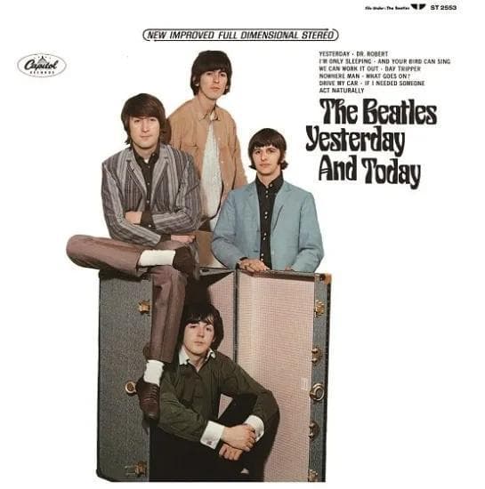 洋楽 THE BEATLES / \"YESTERDAY\"...AND TODAY US