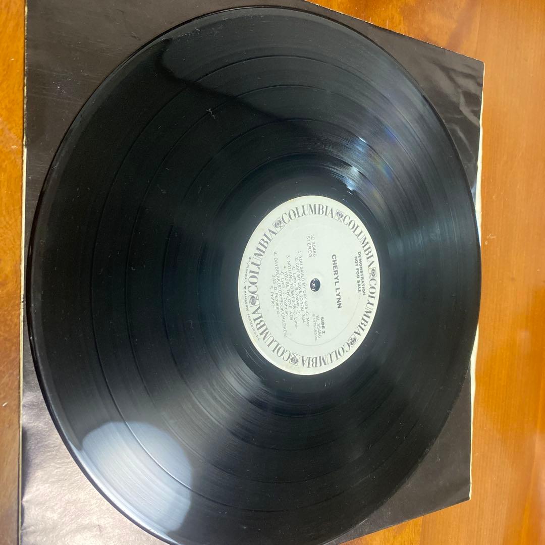 cheryl lynn プロモーション用レコード