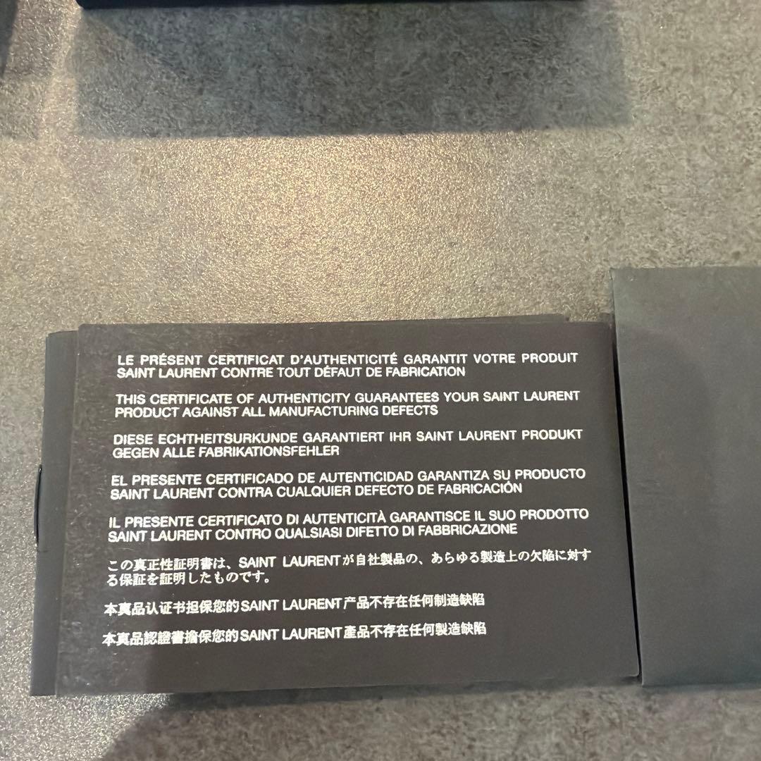 GUMI　SAINT LAURENT 三つ折り財布