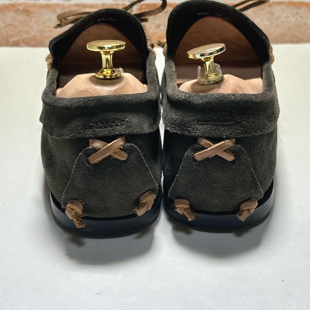 【美品】REGAL リーガル　モカシン(L)555R デッキシューズ　本革