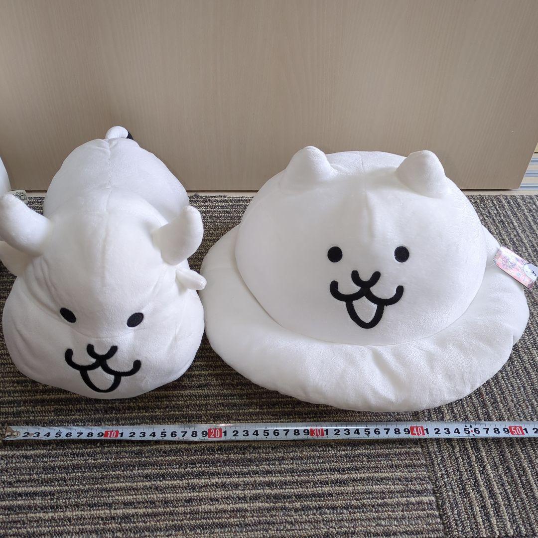 にゃんこ大戦争　BIG　ぬいぐるみ　セット　まとめうり　タンクネコ　ネコドラゴン