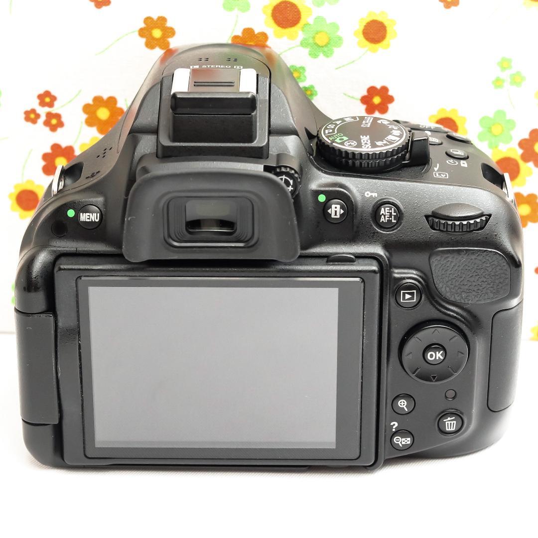 ニコン Nikon D5200☆スマホに送れる！☆ダブルレンズ！☆動画撮影可♪