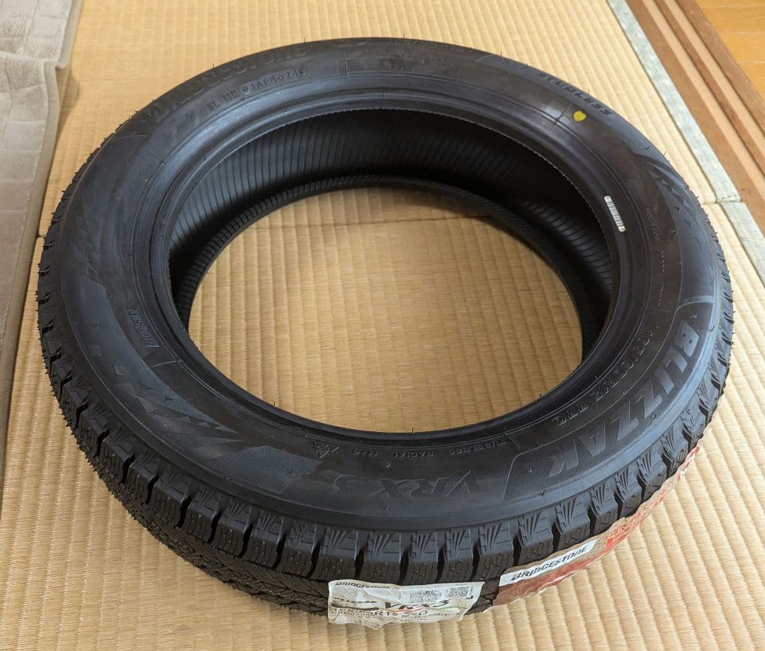 新品未使用 BLIZZAK VRX3 165/60R15 2024年製 4本