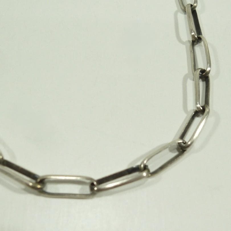 Navajo Sally Shirley シルバーチェーンネックレス